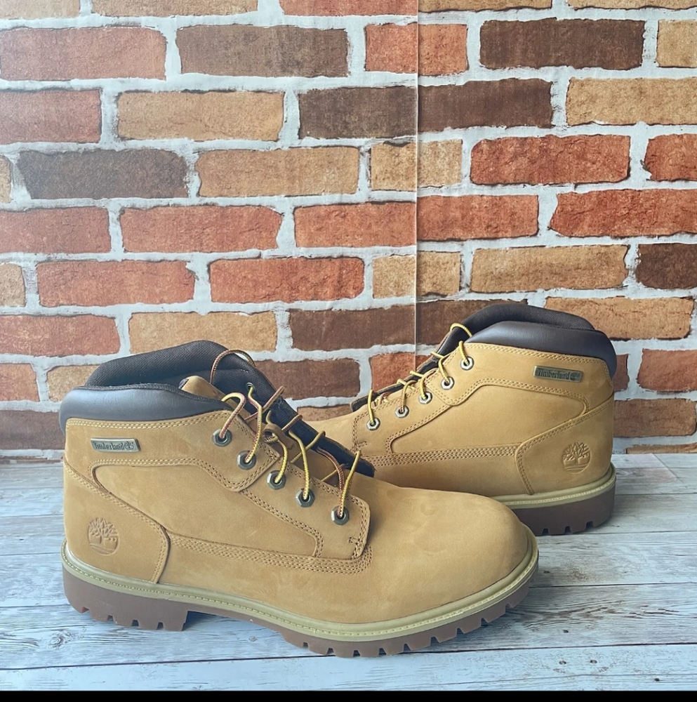 TIMBERLAND MEN’S NEWMARKET BOOT WHEAT NUBUCK STYLE